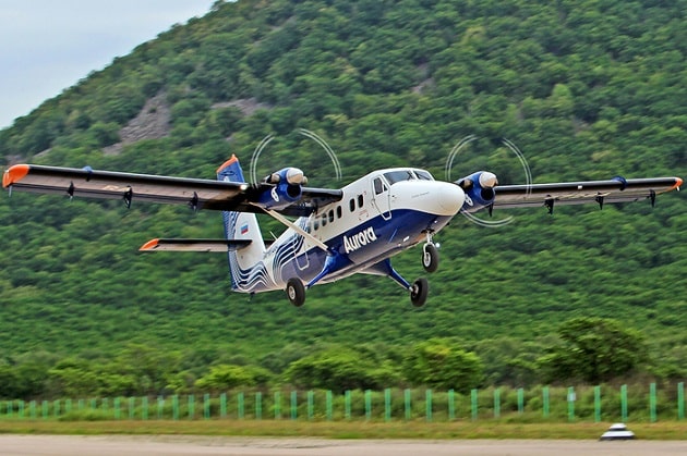 Авиакомпания «Аврора» увеличивает частоту полетов из Владивостока в Преображение и Пластун
