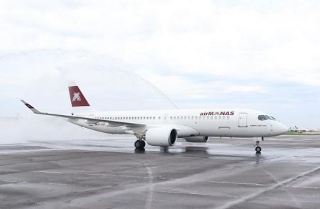 Киргизский эксплуатант Airbus A220 возобновил полеты и прилетел в Россию