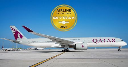 Qatar Airways в рекордный шестой раз признана "Авиакомпанией года" агентством Skytrax