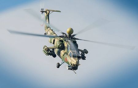 В российские войска поставили партию новейших вертолетов Ми-28НМ