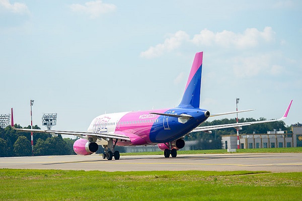 Wizz Air намерена запустить из Украины 26 международных рейсов