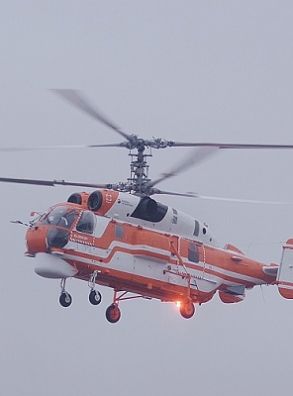 Ростех приступил к летным испытаниям модернизированного пожарного вертолета Ка-32А11М