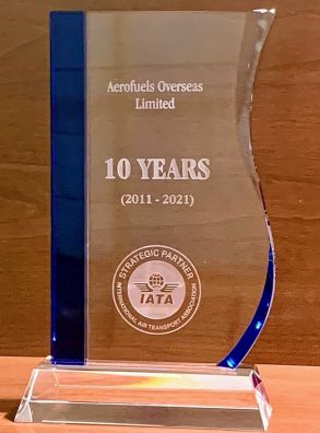 В 2021 г. исполняется 10 лет с даты вступления ГК "Аэрофьюэлз" в клуб стратегических партнеров IATA