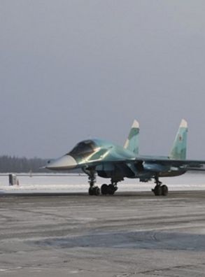 В ВВО поступили новые бомбардировщики Су-34