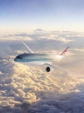 В Великобритании представили концепцию водородного самолета на 279 пассажиров