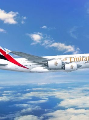 Эмирейтс впервые открывает рейсы на A380 на Бали