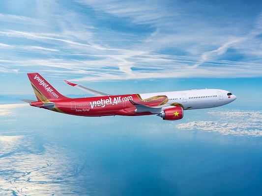 Самолет A330neo авиакомпании Vietjet фото: Vietje