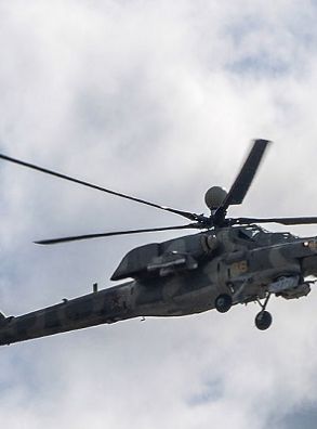 В Калужской области упал вертолет Ми-28, экипаж погиб